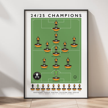 Limited Edition 1/21 Men's Champions Poster